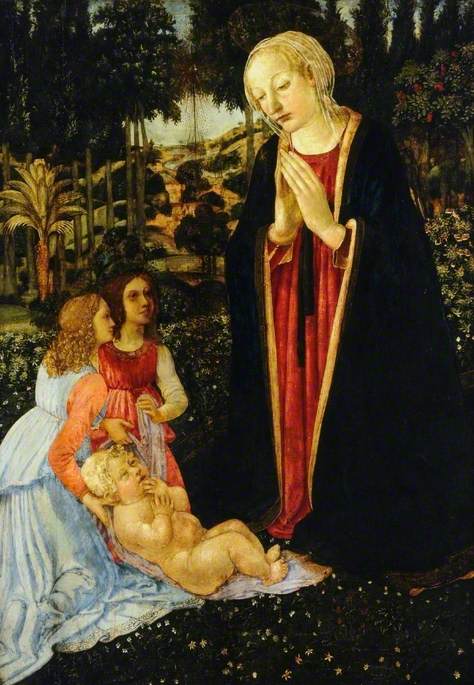 Virgin and Child with Angels, , Cosimo Rosselli