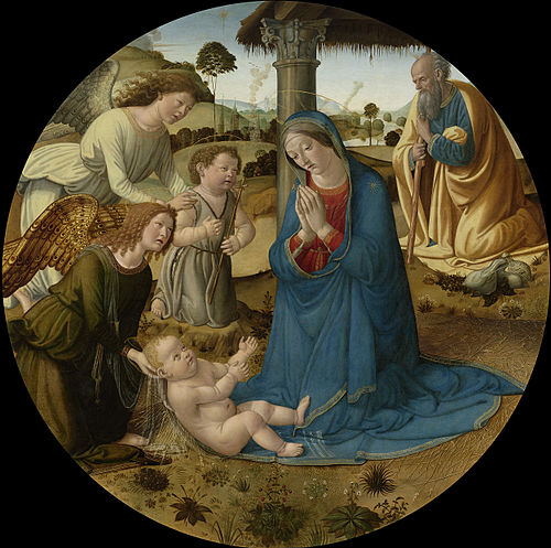 The Adoration of the Christ Child, 1500, Cosimo Rosselli