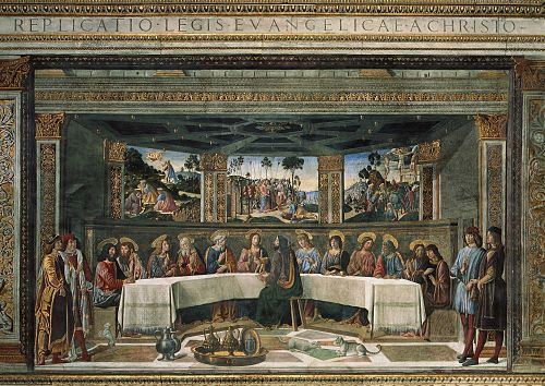 La Cène, 1481, Cosimo Rosselli