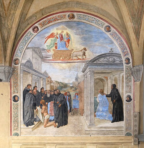 Work of Saint Philip Benizi, 1476, Cosimo Rosselli