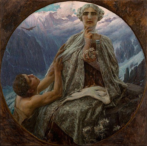 La Vetta, 1898, Cesare Saccaggi