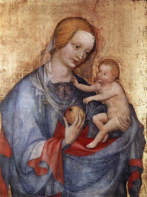 Vierge à l'Enfant, 1412, Master of the Benediktbeuren Madonna