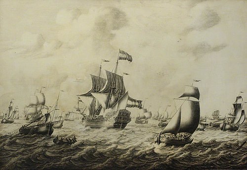 Dutch herring fleet, , Adriaen van Salm