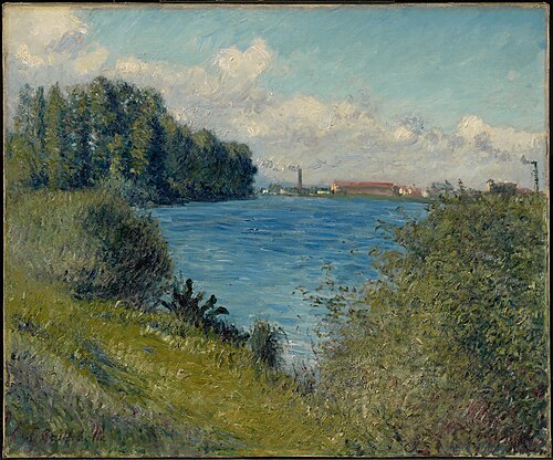 The Seine at Argenteuil, 1892, Gustave Caillebotte