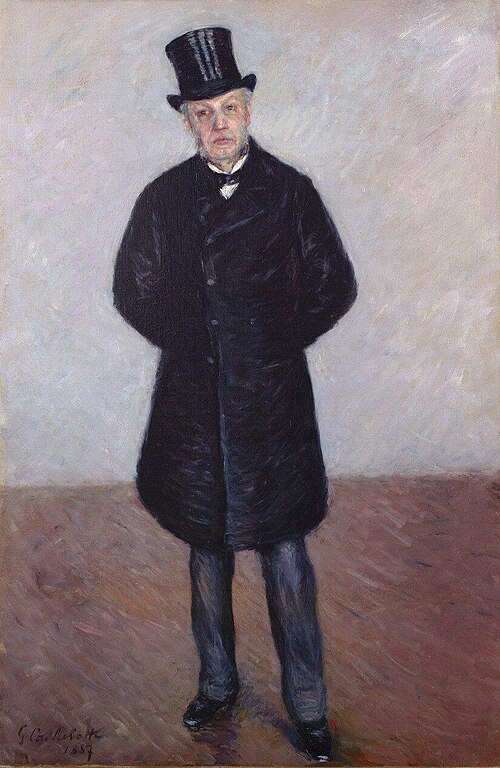 Portrait de Jean Daurelle en pied, 1887, Gustave Caillebotte