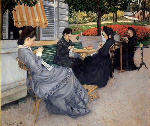 Portraits à la campagne, 1876, Gustave Caillebotte