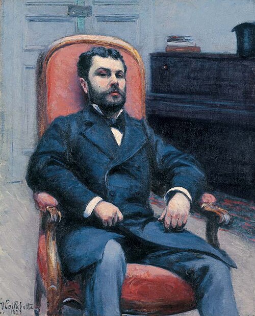 Portrait de Richard Gallo, 1878, Gustave Caillebotte
