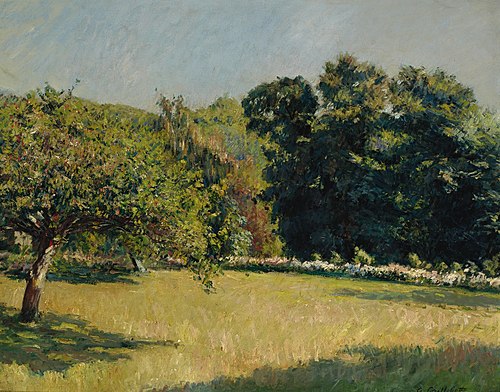 Un jardin à Trouville, 1882, Gustave Caillebotte