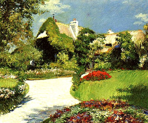 Chaumière à Trouville, 1882, Gustave Caillebotte