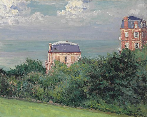 Villas à Villers-sur-Mer, 1880, Gustave Caillebotte