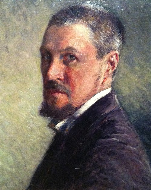 Autoportrait, 1889, Gustave Caillebotte