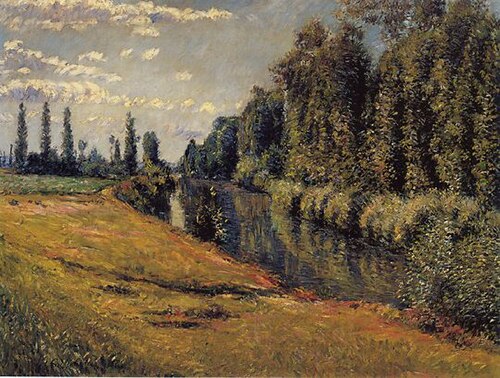 Le Petit bras de Seine, 1894, Gustave Caillebotte