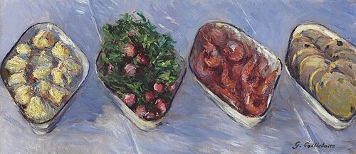 Hors d'oeuvre, 1881, Gustave Caillebotte