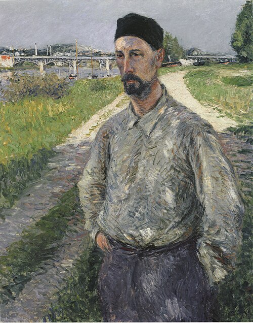 Portrait d'Eugène Lamy, 1889, Gustave Caillebotte