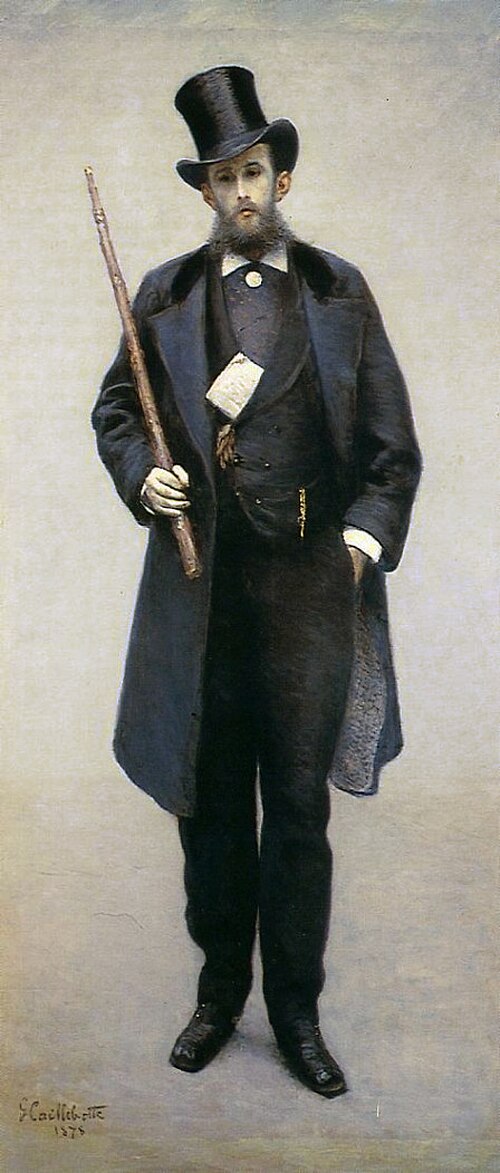 Portrait de Paul Hugot, 1878, Gustave Caillebotte
