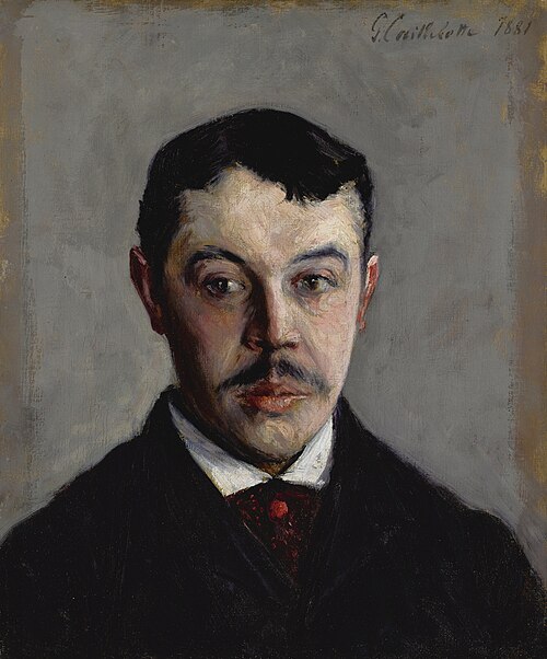 Portrait d'homme, 1881, Gustave Caillebotte