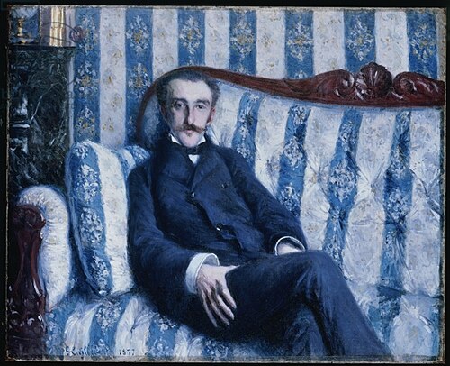 Portrait de Monsieur R, 1877, Gustave Caillebotte