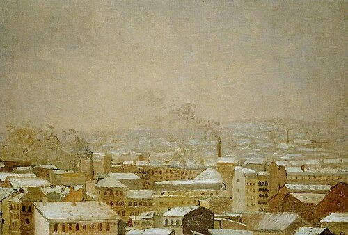 Paris sous la neige, 1886, Gustave Caillebotte