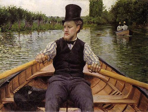 La Partie de bateau, 1878, Gustave Caillebotte