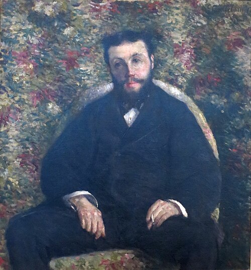 portrait de A. Cassabois, 1877, Gustave Caillebotte