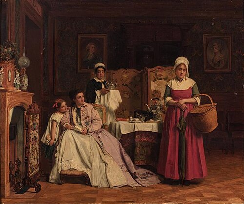 Letter of Recommendation, 1870, Charles Baugniet