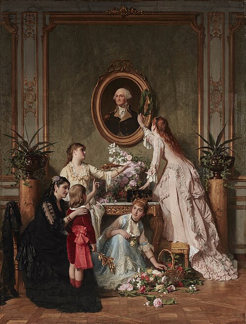Washington's Birthday, 1878, Charles Baugniet