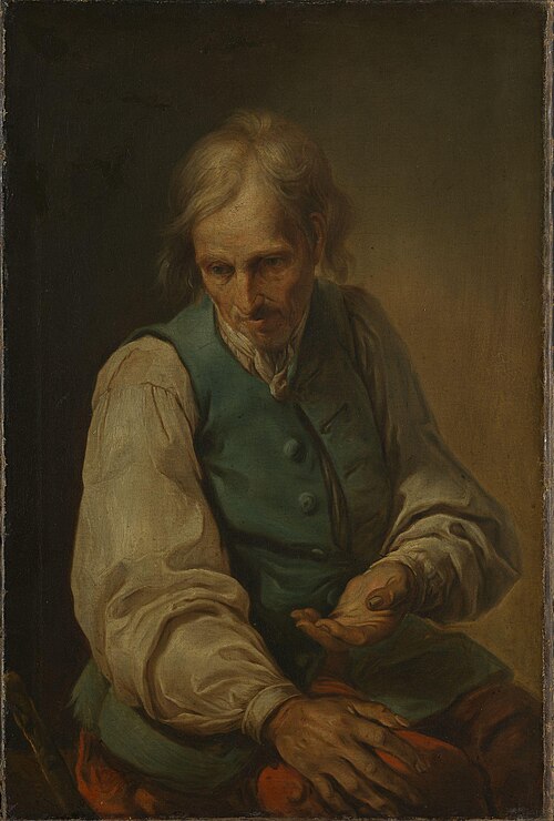 A Beggar, 1745, Charles-François Hutin