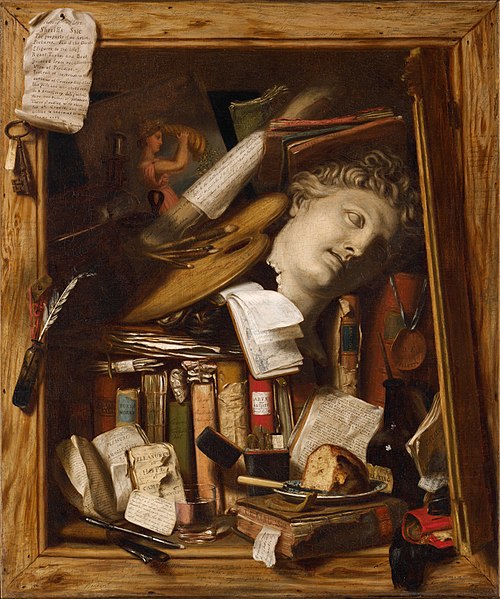 The Vanity of the Artist's Dream, 1830, Charles Bird King