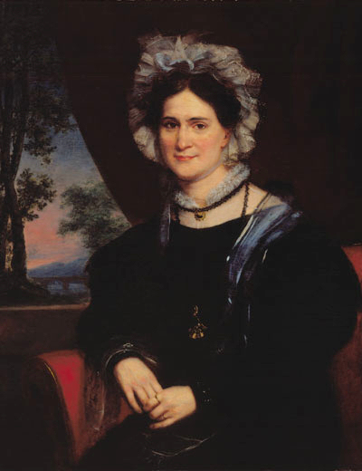 Porträt der Portrait of Mrs. William  (Elizabeth Meade Creighton), 1840, Charles Bird King