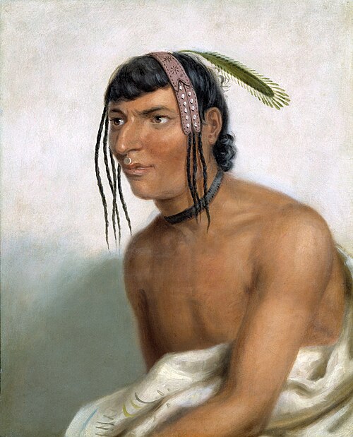 Jack-o-pa (The Six), 1827, Charles Bird King