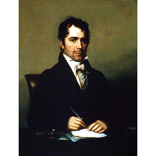 Possibly Jonathan Elliot, 1824, Charles Bird King