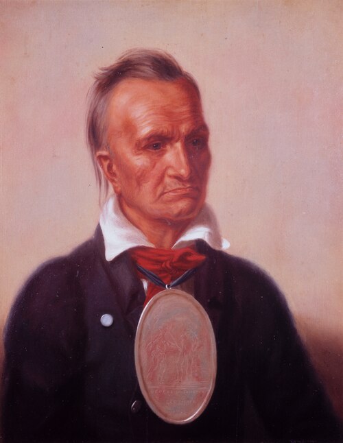 Sagoyewatha (known as "Red Jacket"), 1828, Charles Bird King