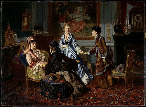 Le Jour de Madame, 1875, Charles-Édouard Boutibonne
