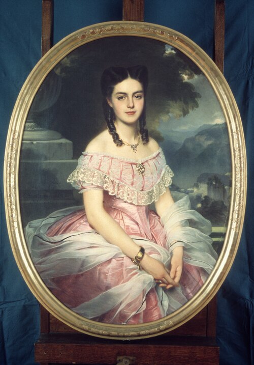 Wilhelmina von Hallwyl (1844-1930), 1865, Charles-Édouard Boutibonne