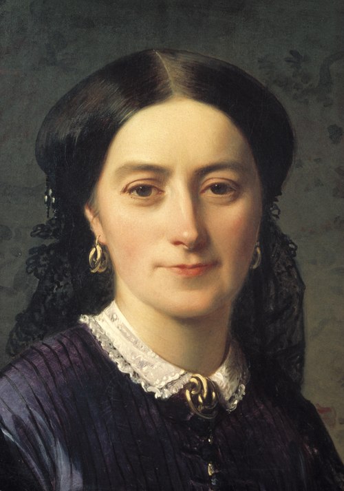 Johanna Kempe (1818-1909), 1866, Charles-Édouard Boutibonne