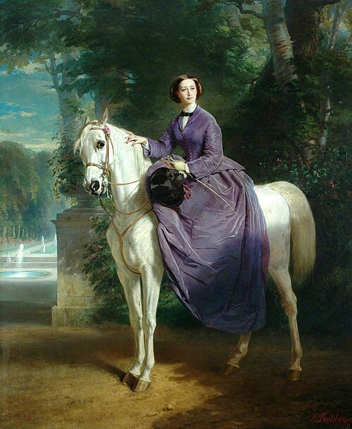 Empress Eugenie (1826–1920), 1857, Charles-Édouard Boutibonne