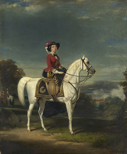 Queen Victoria (1819-1901), 1856, Charles-Édouard Boutibonne