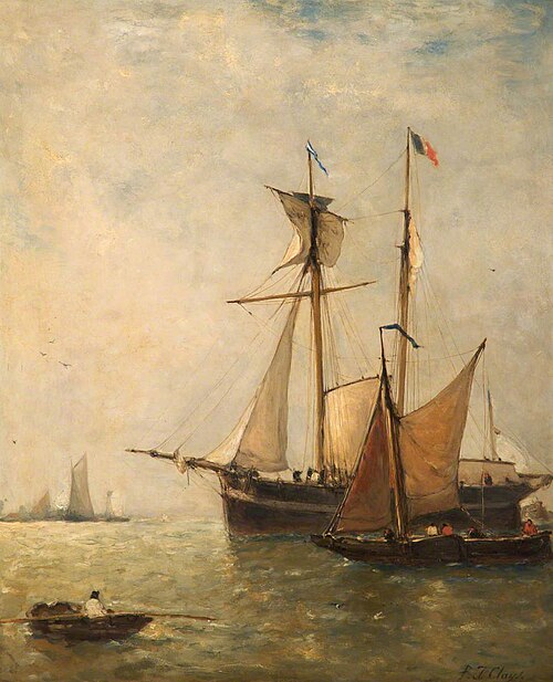 On the Scheldt, , Paul Clays