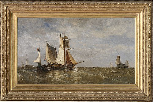 Scheldemonding, 1852, Paul Clays