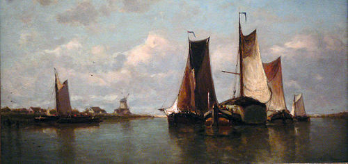 Paysage marin, 1850, Paul Clays