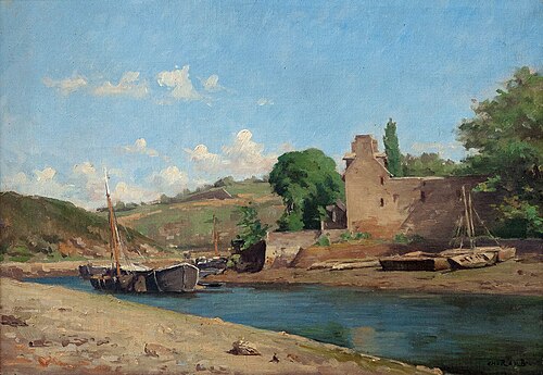 Brest, la Penfeld à Kervallon, , Charles Francisque Raub