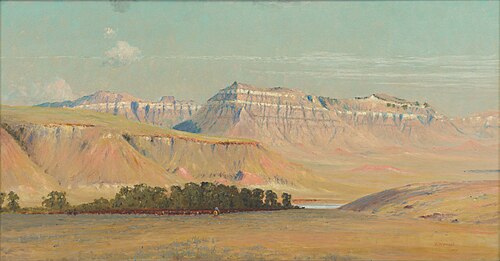 Powder River, 1915, Charles Franklin Reaugh