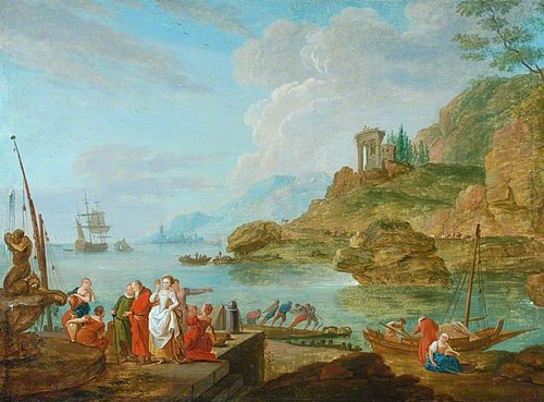 A Seaport, , Charles François Lacroix de Marseille