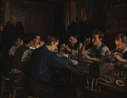The Glass Blowers, 1883, Charles Frederic Ulrich