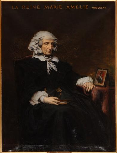 Portrait de la reine Marie-Amélie, 1880, Charles Jalabert