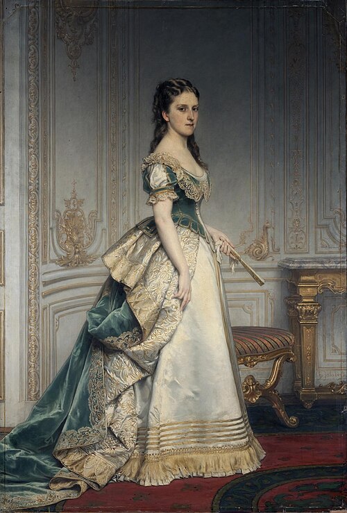 Portrait of Nadezhda Polovtseva, 1870, Charles Jalabert