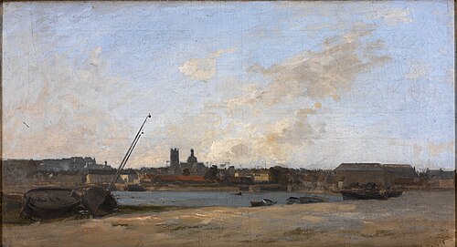 View of Dieppe, , Charles Lapostolet