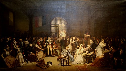 L'appel des dernières victimes de la Terreur à la prison Saint Lazare le 7 thermidor an II, 1850, Charles Müller