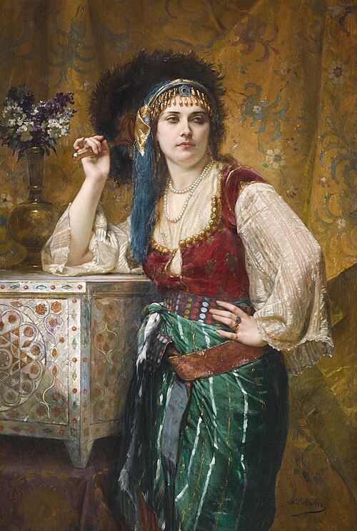 Odalisque, , Charles Müller