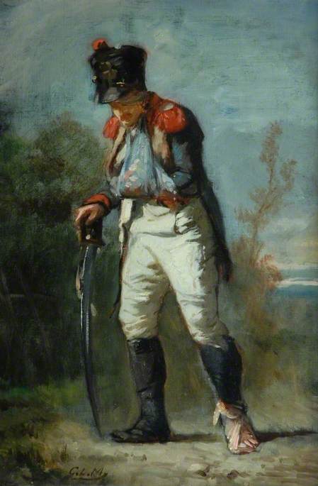 The Wounded Soldier, , Charles Müller